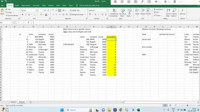 DAY 4 28 10 2023 SET OPERATORS AND RANKING FUNCTIONS смотреть онлайн