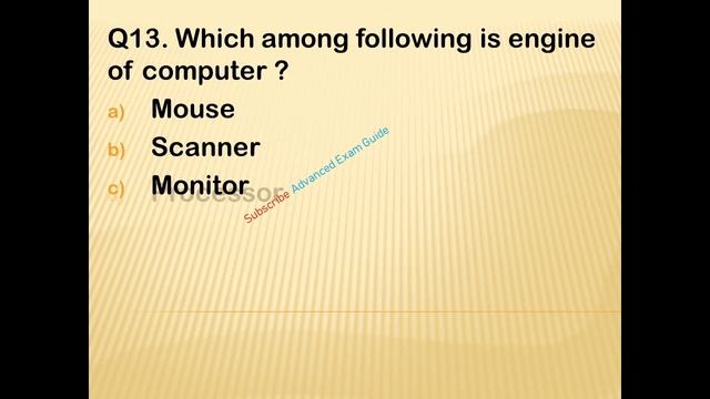 Basic computer Questions, JKSSB, SSC, CGL, UPSC, Questions, MCQ, part 3 смотреть онлайн