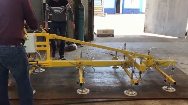 Вакуумная траверса для листового металла смотреть онлайн