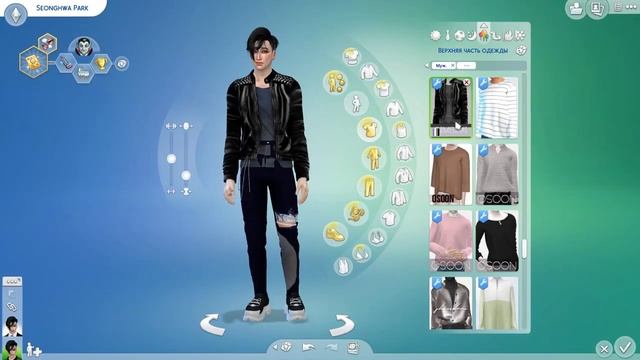[The Sims 4] Create A Sim | #8 SEONGHWA |ATEEZ| смотреть онлайн