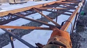 продолжаю варить фермы по 16 метров / как сварить ферму