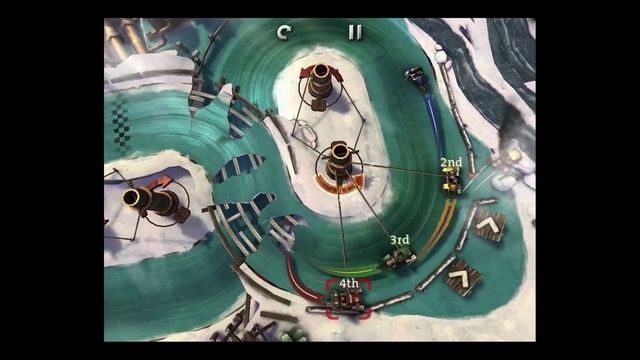 Slingshot Racing [iOS] Gameplay смотреть онлайн