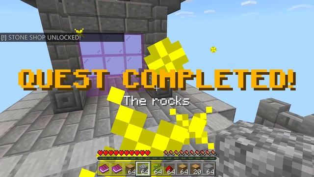 Minecraft: "Marketplace Showcase BETTER SKYBLOCK Map " смотреть онлайн