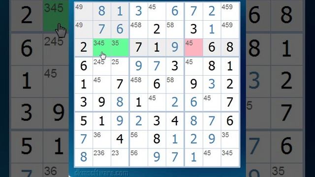 Sudoku Tutorial 3 - Box Line Pointing смотреть онлайн