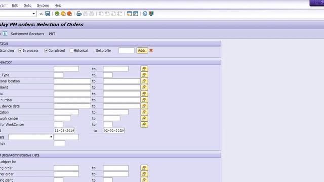 How to get the List of Open and Closed Maintenance Order in any SAP Plant II SAP PM T Code IW39 II смотреть онлайн