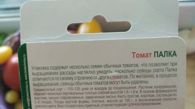 Даже и не знаю, что вырастила из пакета с семенами томата Палка. Сюрприз от Биотехника.Снимаю пробу смотреть онлайн