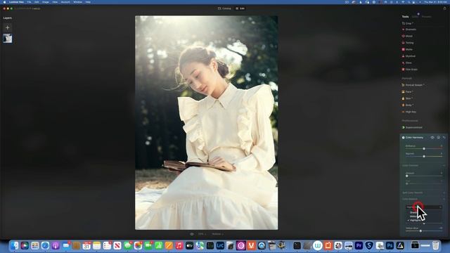 Luminar Neo. Easy Color Grading
