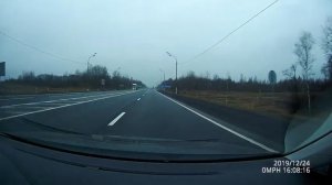 Трасса М1 Москва - Минск- Брест со звуком в реальном времени! ASMR drive real sound. Moscow-Brest