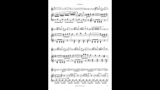 Bella Ciao - Flute and Piano - Sheet Music - Score and Parts смотреть онлайн