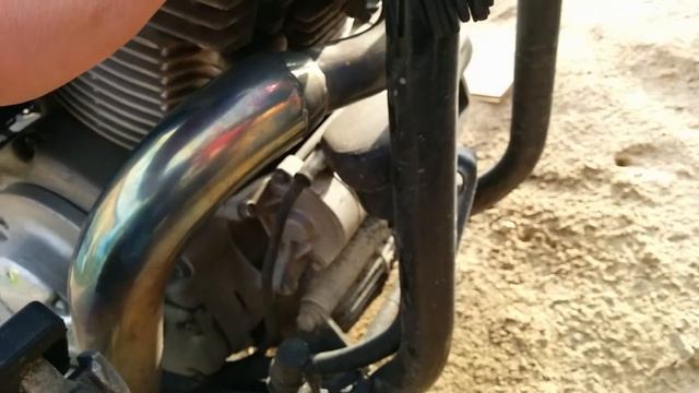 Стук в двигателе Yamaha Drag Star 1100 смотреть онлайн