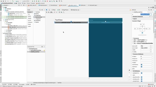 Section Recycler View | Grouped Recycler View