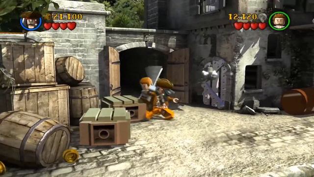 LEGO PIRATES OF THE CARIBBEAN: THE VIDEO GAME. ГЛАВА 1. ПОРТ-РОЙАЛЬ смотреть онлайн