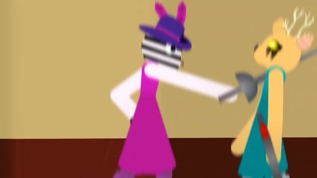 Dessa V.S Zizzy (Roblox Piggy) [Battle] | Sticknodes Pro Animation смотреть онлайн