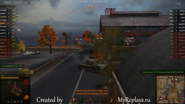 WOT: Highway - KV-1S - 5 frags - Sniper, смотреть онлайн