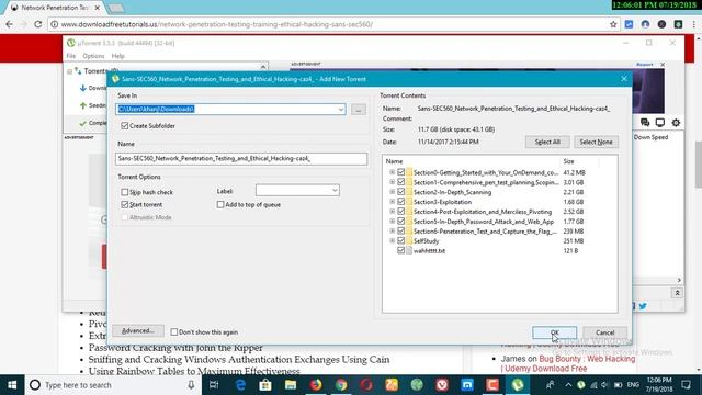Network Penetration Testing Training | Ethical Hacking | SANS SEC560 Download Complete Course