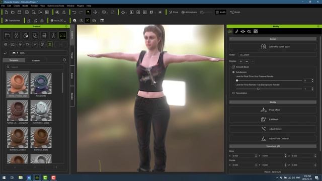 Character Creator 3 -- Easy and Powerful Game Character Creation Software смотреть онлайн