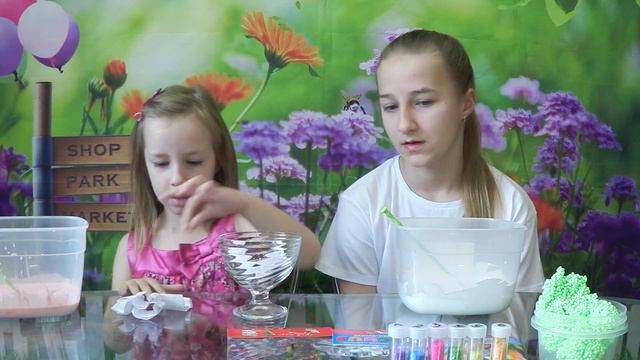 СЛАЙМ Челлендж Из Случайных Ингредиентов Как сделать слайм Slime Challenge смотреть онлайн