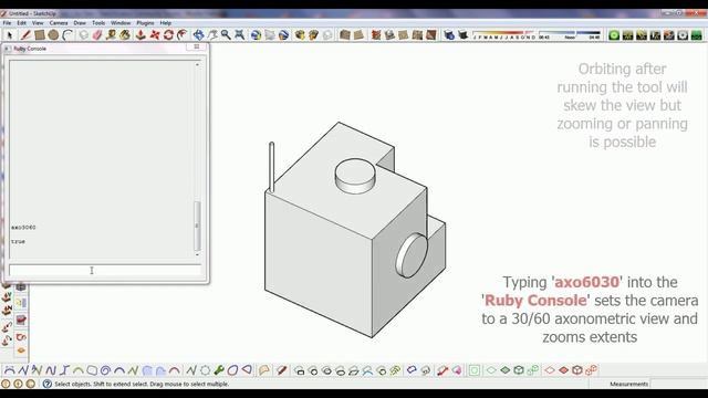 SketchUp Plugin Tutorial | TIG's Axo - Iso View смотреть онлайн