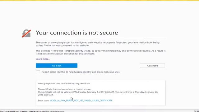 Fix SEC ERROR EXPIRED ISSUER CERTIFICATE On Windows смотреть онлайн