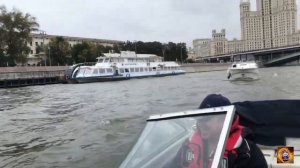 На Катере Bayliner по Москве шлюзы