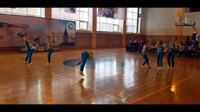 Танцевальная гимнастика Первенство г Красноярска Спортивная Аэробика #МиссВера смотреть онлайн