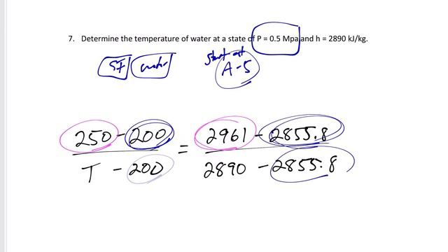 Thermodynamics - 3-5 Pure Substances - super heated vapor and compressed liquid examples смотреть онлайн