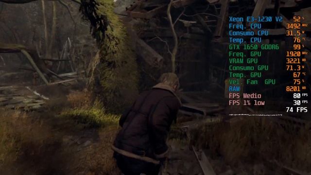 Resident Evil 4 Remake Chainsaw DEMO 2023 | Xeon E3 1230 V2 + Palit GTX 1650 GP OC GDDR6 + 16GB RAM смотреть онлайн