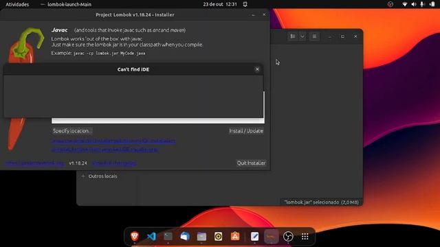 Como instalar o Lombok no Eclipse IDE no Ubuntu | Linux смотреть онлайн