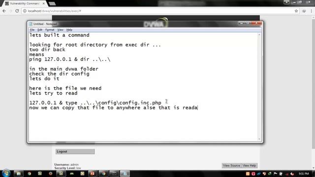 3-Command Injection | Low | Medium | High | DVWA Video Tutorial Series смотреть онлайн