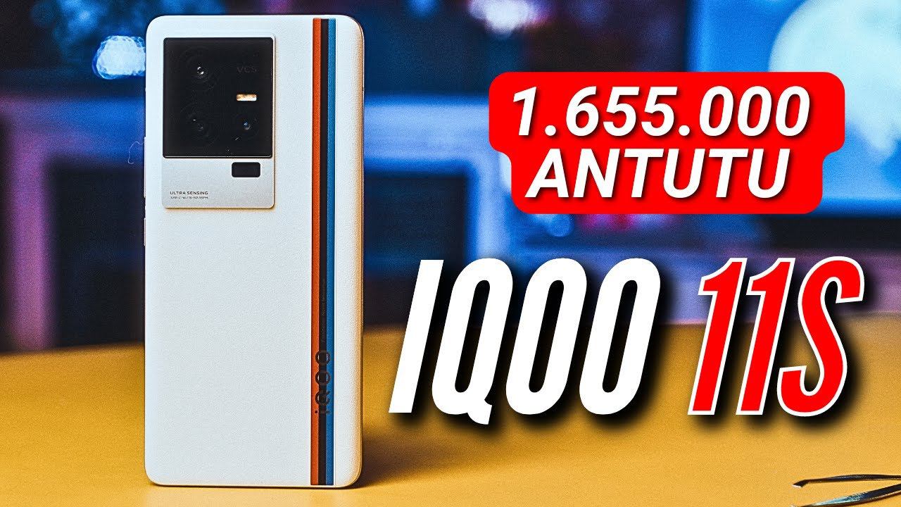 НАСТОЯЩИЙ ТОП за 650$  IQOO 11S  1.655.000 ANTUTU