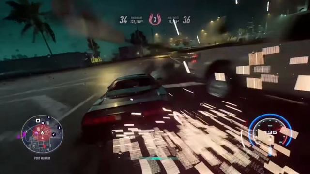 The video ends when I get busted (NFS Heat) смотреть онлайн
