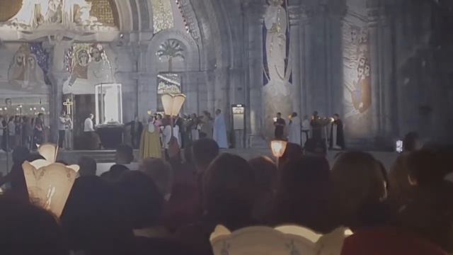 Lourdes Basilique Notre Dame du Rosaire смотреть онлайн
