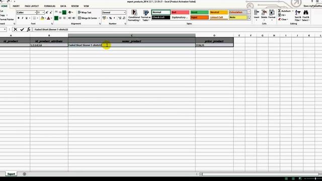 Prestashop Product Catalog (CSV, Excel) Export/Update смотреть онлайн