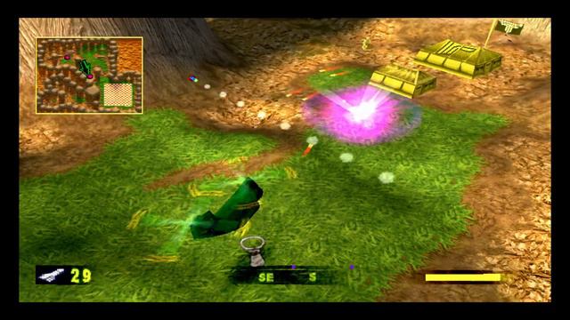 Army Men: Air Attack PS1. Миссия 6: Оголодавшие муравьи. смотреть онлайн