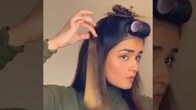 Quick and easy hair style #shorts смотреть онлайн