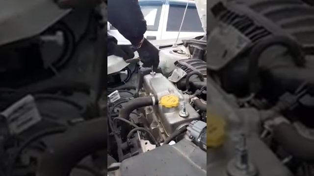 Установка декоративной крышки на гранту фл 8 клапаны ДВС смотреть онлайн