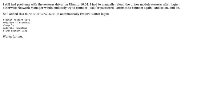 Ubuntu: Do I need to install a wireless patch for ASUS X205TA after upgrading the kernel? смотреть онлайн