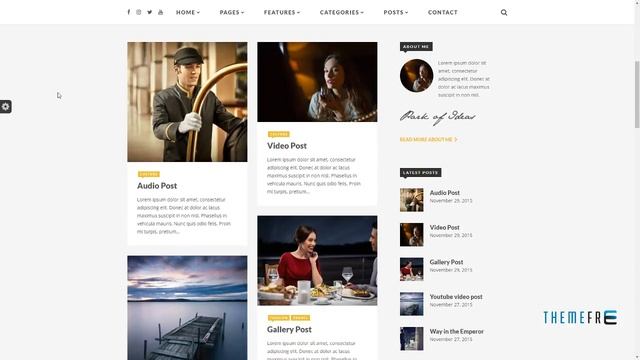 Samui - Responsive WordPress Blog Theme Putra Dusty смотреть онлайн