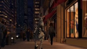 Madagascar & Bee Gees Stayin Alive Funny Video