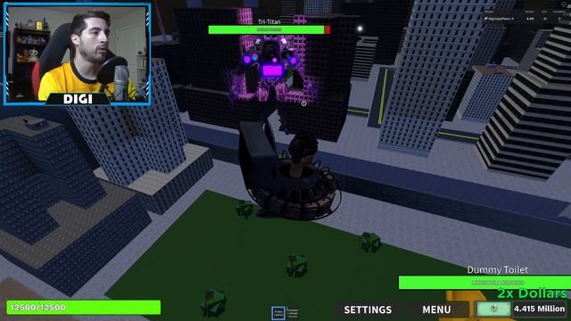 How to DEFEAT TRI TITAN BOSS EASY in BATHTUB: WARFARE - Roblox смотреть онлайн