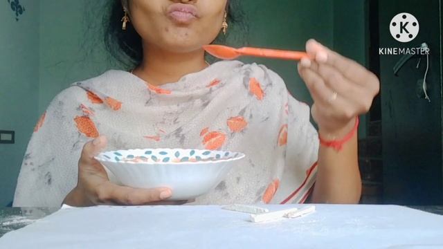 Asmr Red Slate Pencil soup and thick slate pencil for side dish смотреть онлайн
