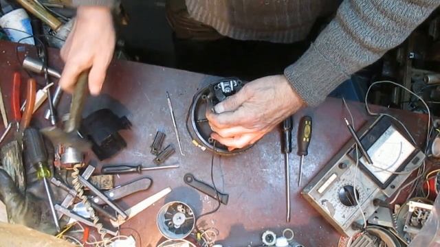 Моющий пылесос, проточка коллектора, замена щёток. смотреть онлайн