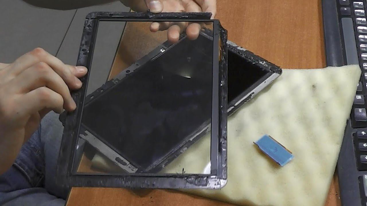 Разбито стекло сенсора / Замена тачскрина. Планшет Prestigio PMP7100D3G смотреть онлайн