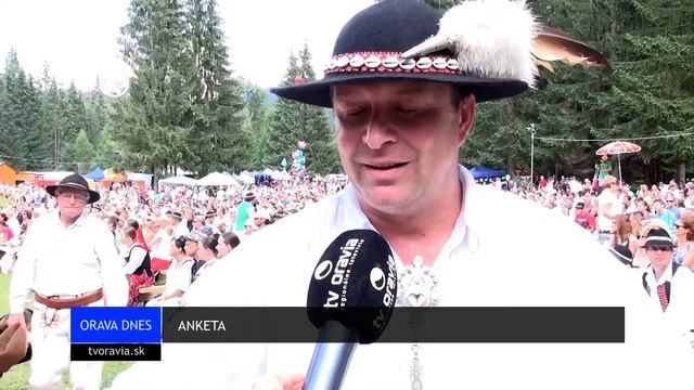 NAJVÄČŠÍ ORAVSKÝ FOLKLÓRNY FESTIVAL ZAHÁJIL JUBILEJNÝ ROČNÍK смотреть онлайн