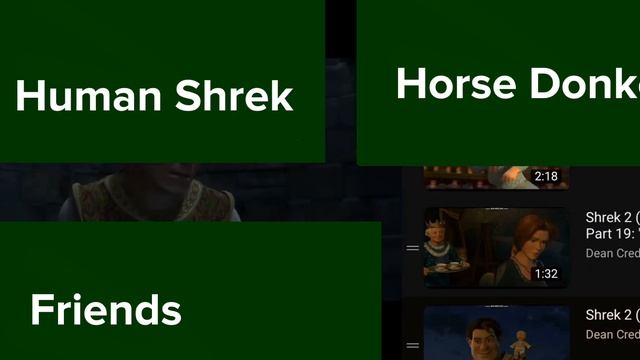 Sherk 2 Human Shrek Prince Charming Friends Princess Fiona Mongo смотреть онлайн