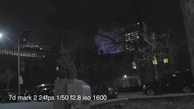 Canon 7d mark 2 video test (night) смотреть онлайн