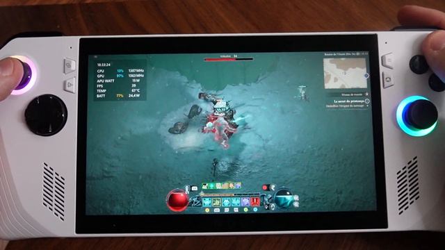 DIABLO IV sur ASUS ROG ALLY 🔥 TEST смотреть онлайн