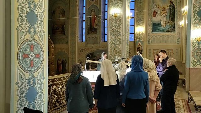 Стихира на литии праздника гл. 1-й, Слава и ныне "Ветхий деньми..." (муз. Н.А. Вехновского). смотреть онлайн
