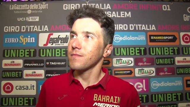 Domenico Pozzovivo - Intervista prima del via del Giro d'Italia 2018 смотреть онлайн