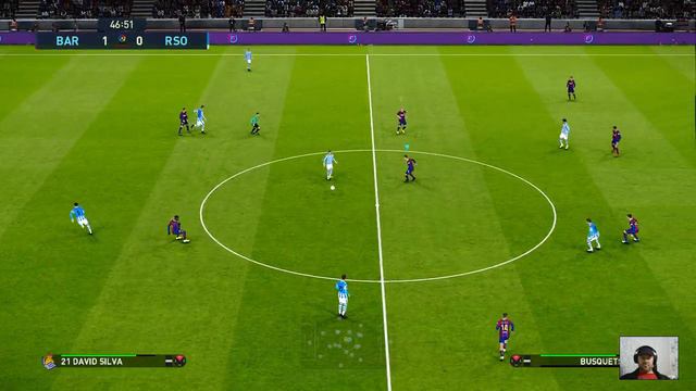 BARCELONA vs REAL SOCIEDAD | La Liga Santander | PES 2021 Gameplay PC смотреть онлайн